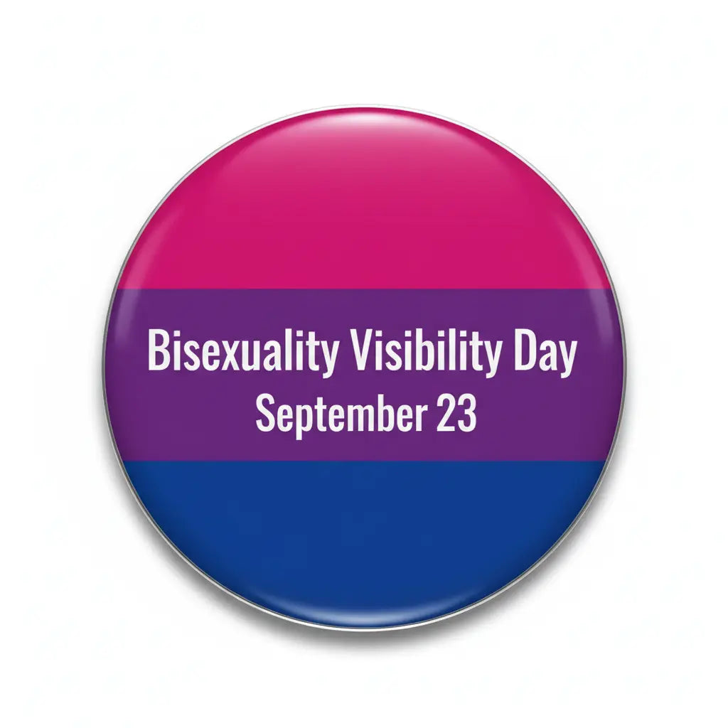 Bisexuality Visibility Day (September 23) Pinback 2.25-inch