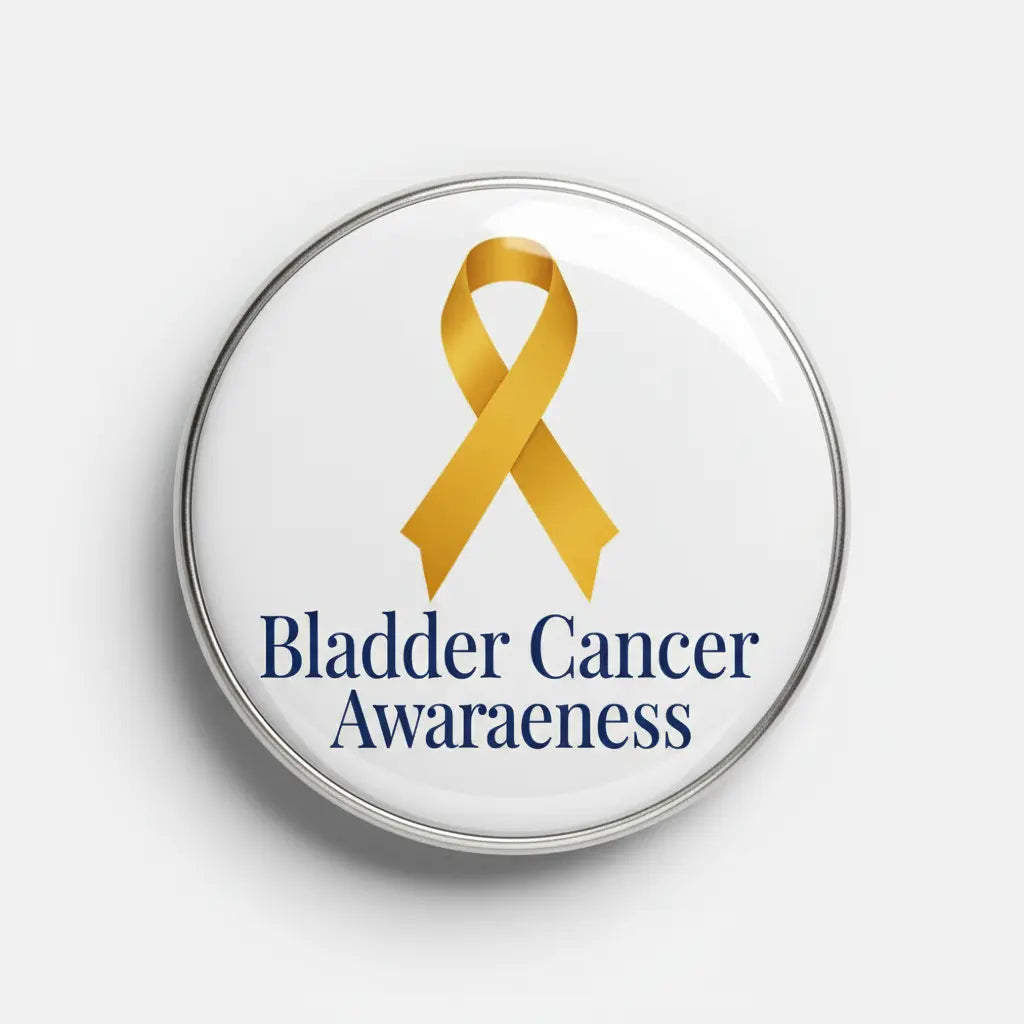 Bladder Cancer Awareness Pinback 2.25-inch