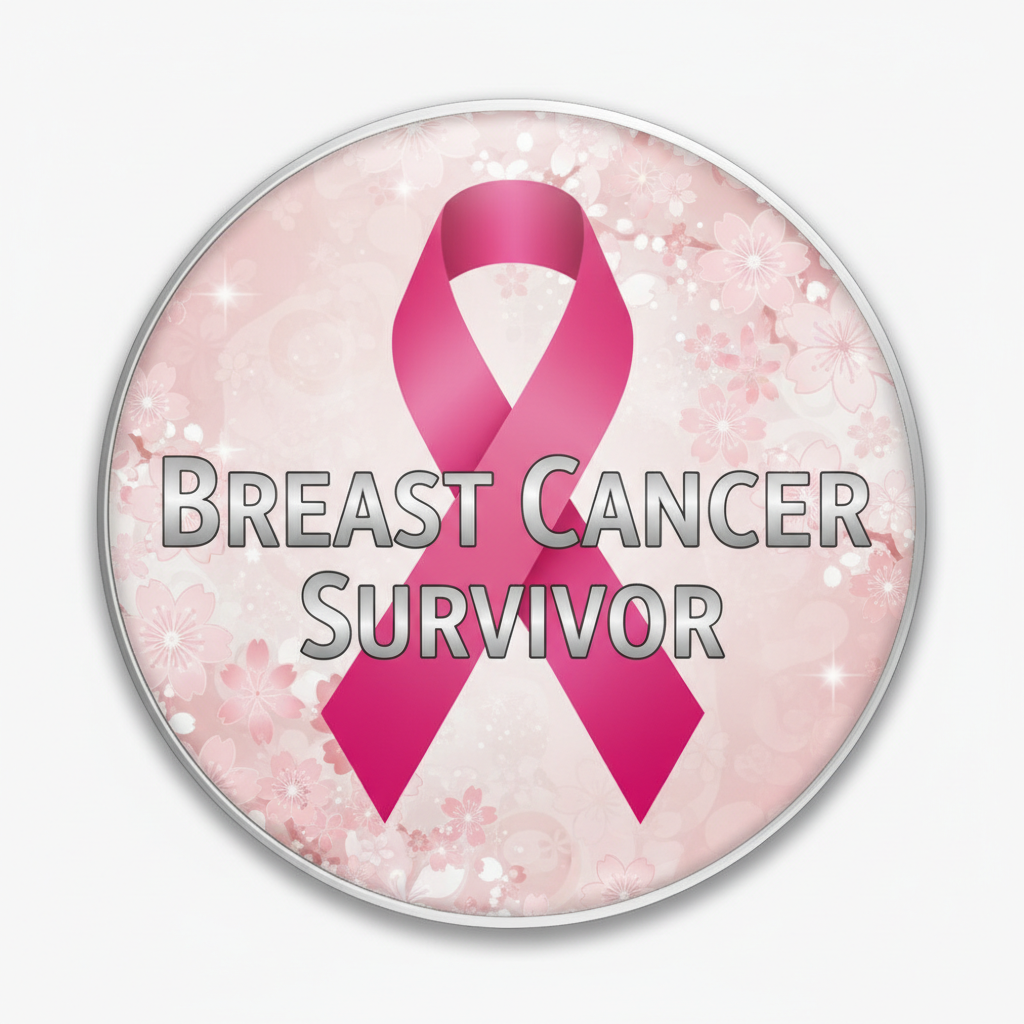 Breast Cancer Survivor Pinback 2.25-inch