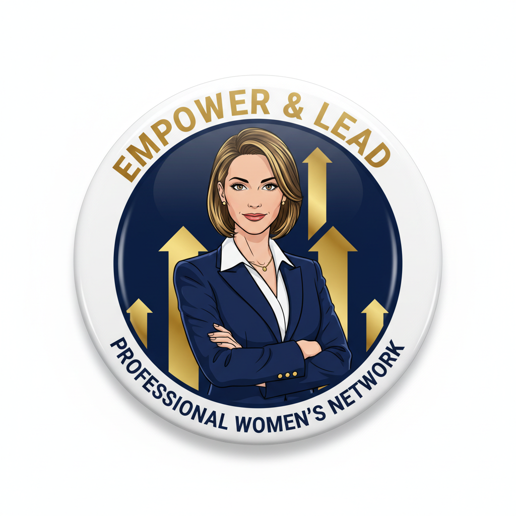 Businesswoman Pinback 2.25-inch