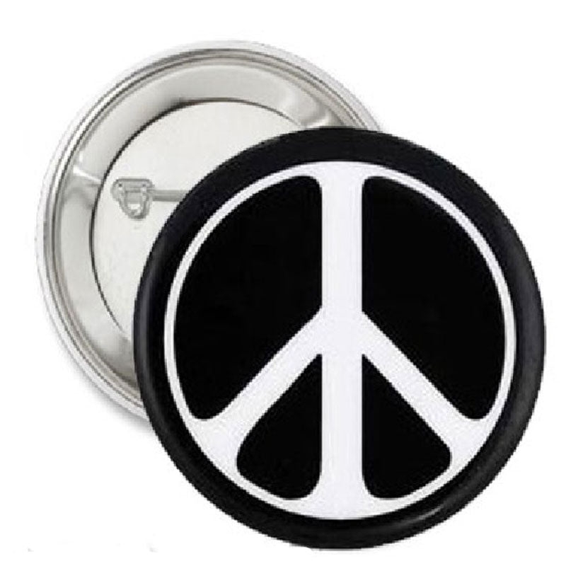 Peace Sign Pinback 2.25"