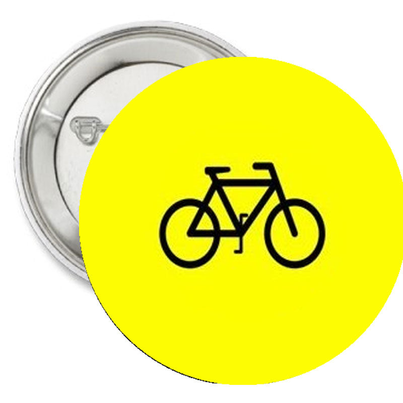 Bycicle Bike vintage Pinback 2.25" Brooch