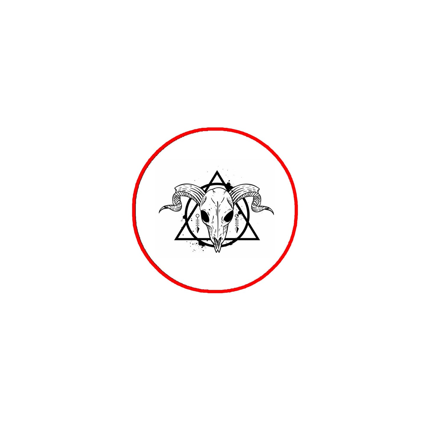 Tattoo Design 2.25" Pinback for Jackets, Backpack A4