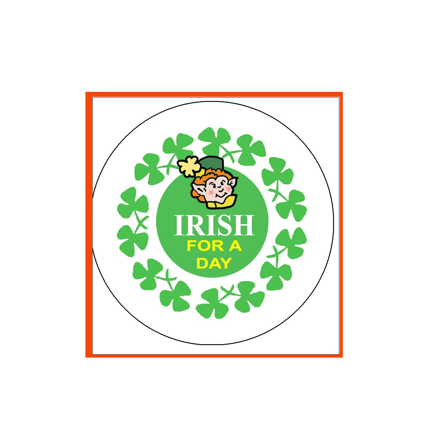 Irish for a Day 2.25-inch St Patrick's Default Title