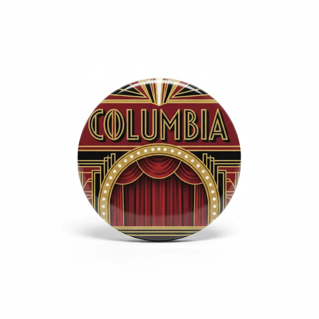 Columbia Pinback 2.25-inch