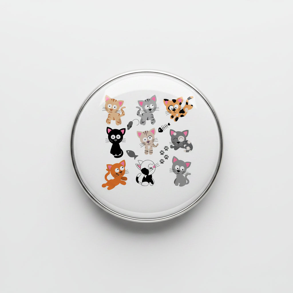 Cute Cats Pinback 2.25-inch