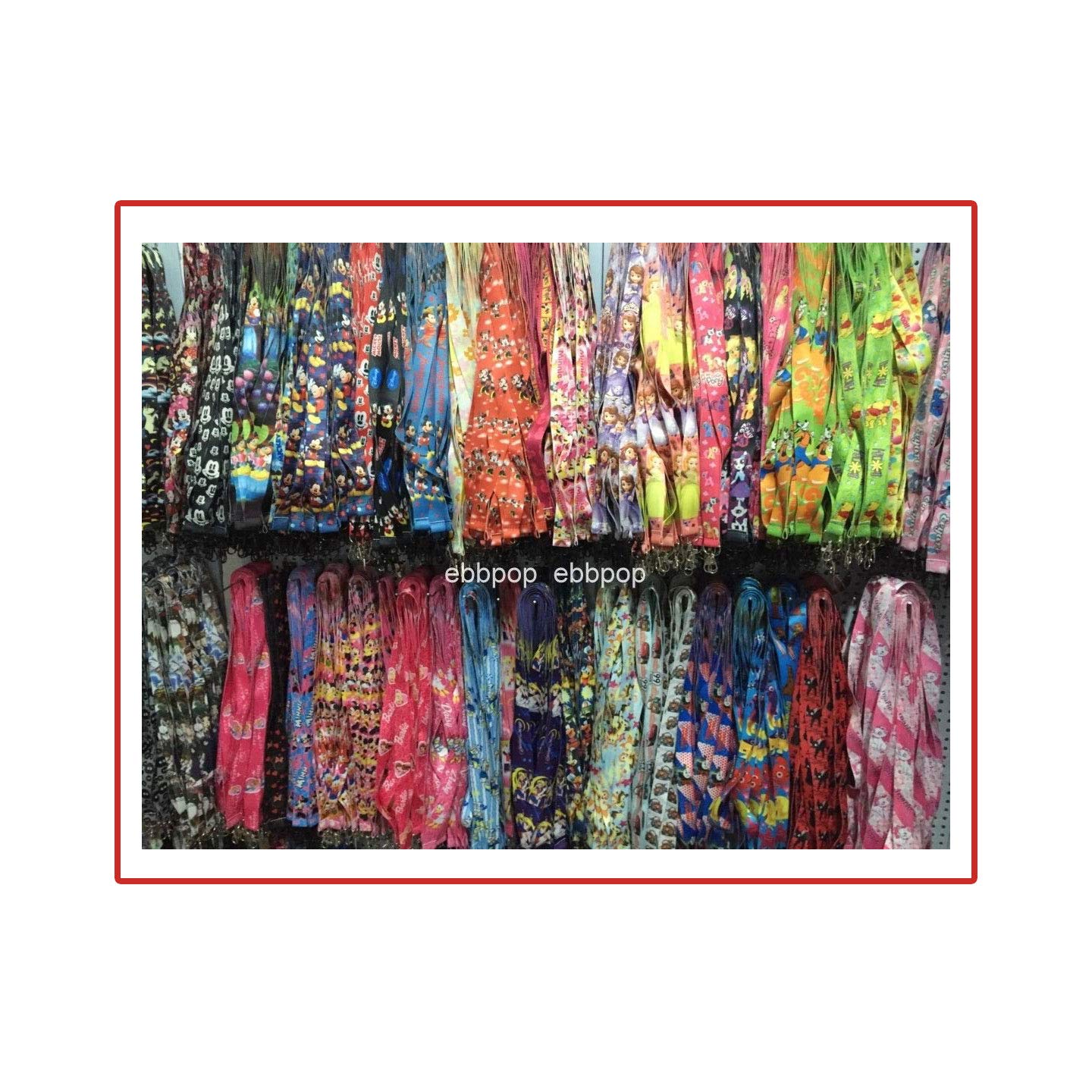 79 Cents only ea (10 pcs) Mixed Color Cell Phone Key Chain Neck Strap Keys Lanyards Kids Gifts ($0.99 EA)