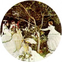 Claude Monet Women in a Garden Big Pin