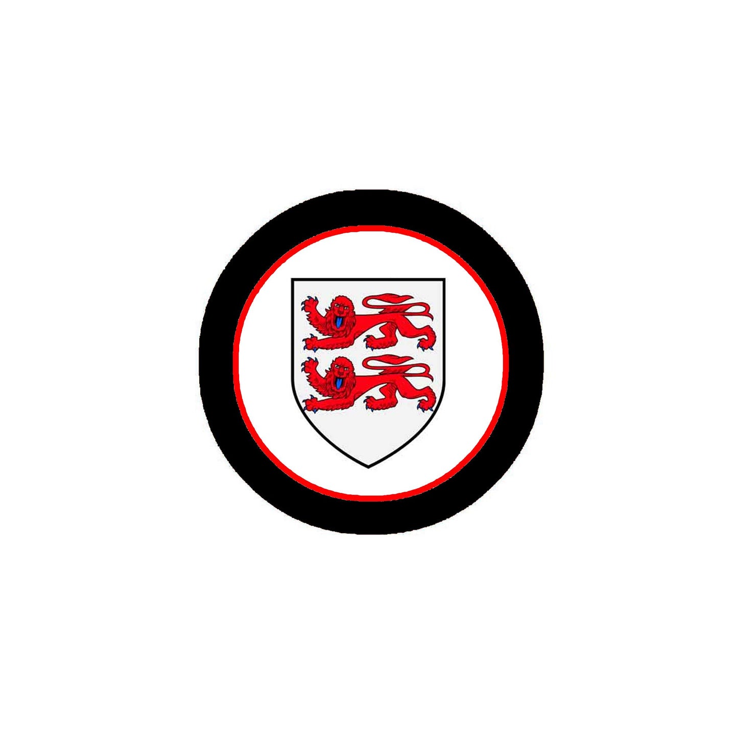 Clancy 3" Coat of Arms Fridge Round Magnet