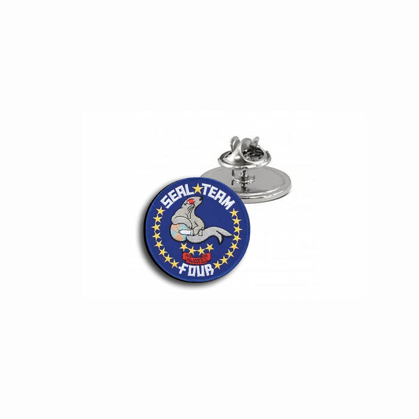 12 Pcs US Navy SEAL Team 4 Lapel Pin Pinback 7/8" for Jackets, Backpacks, etc.