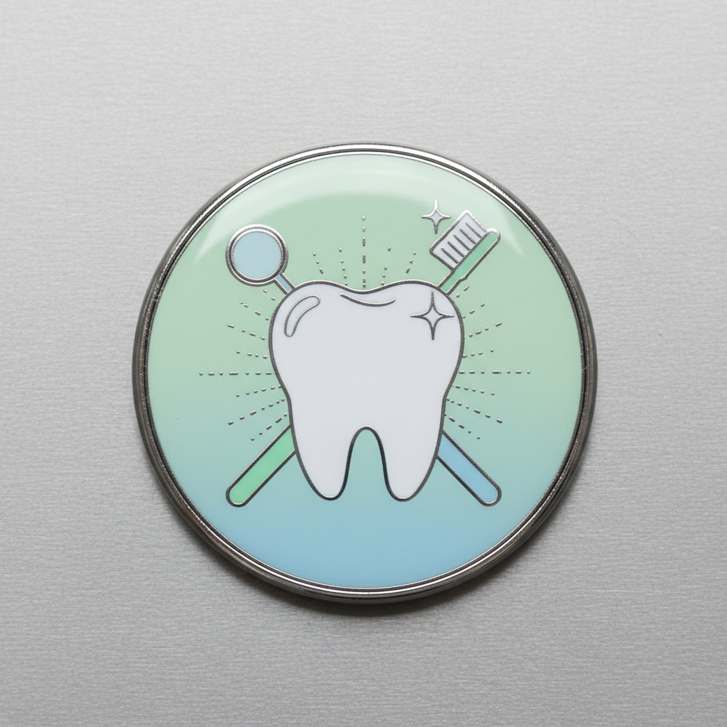 Dental hygienist Pinback 2.25-inch