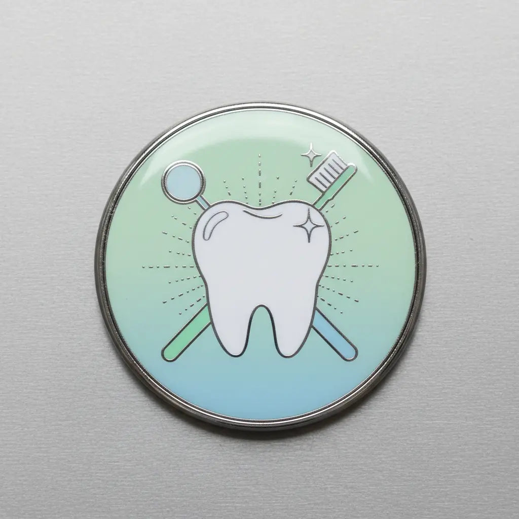 Dental hygienist Pinback 2.25-inch