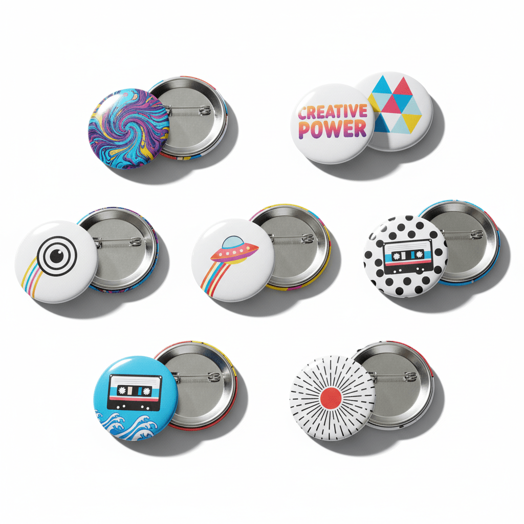 Design Create Your Own Custom Pinback 2.25-inch 10 Pcs - My Pinbacks