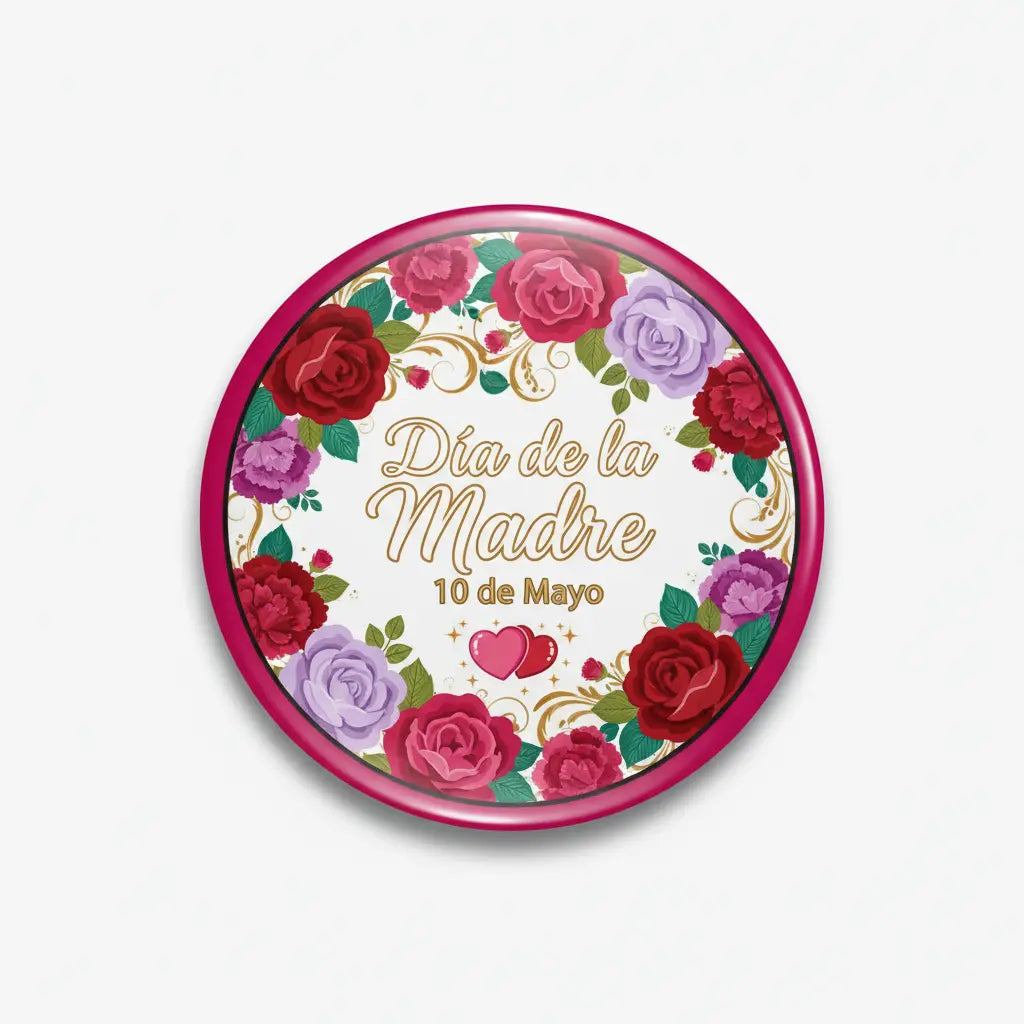 Dia de la Madre (May 10) Pinback 2.25-inch