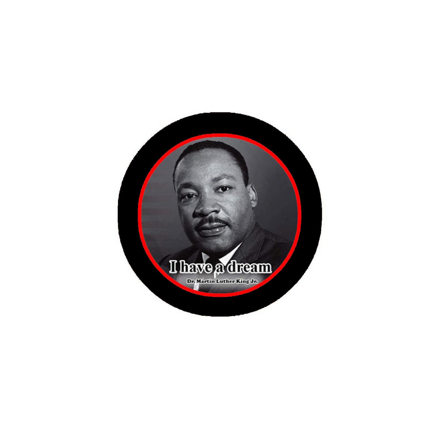 Pin "Tengo un sueño" de 2,25" para chaquetas y mochilas de MLK