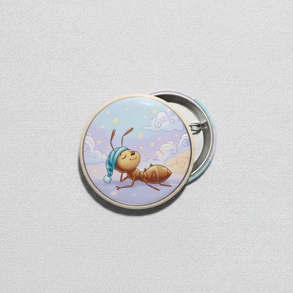 Dreamer Ant Pinback 2.25-inch
