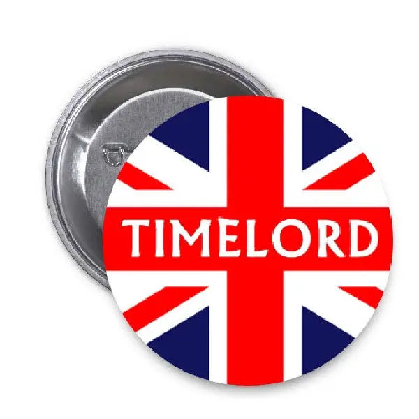 Timelord Pinback 2.25-inch