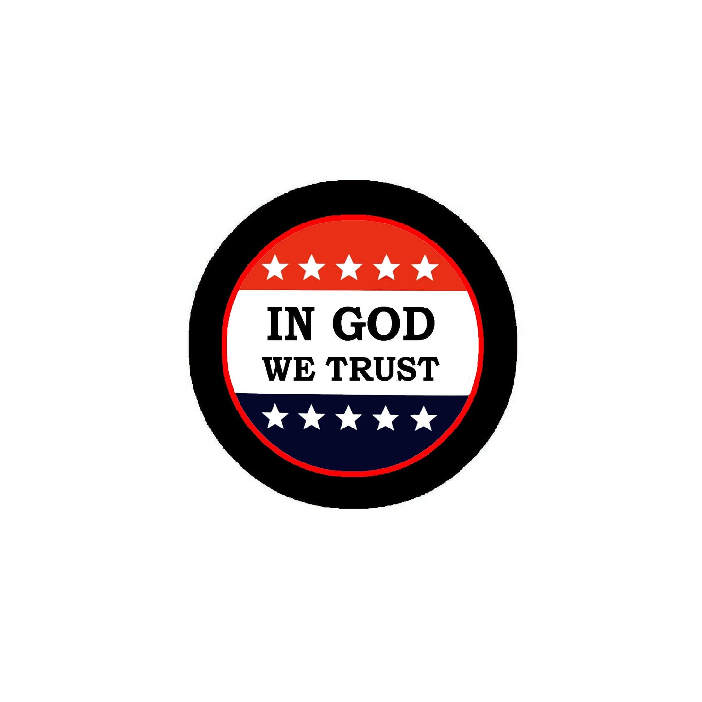 In God we trust Pinback 2.25-inch Default Title