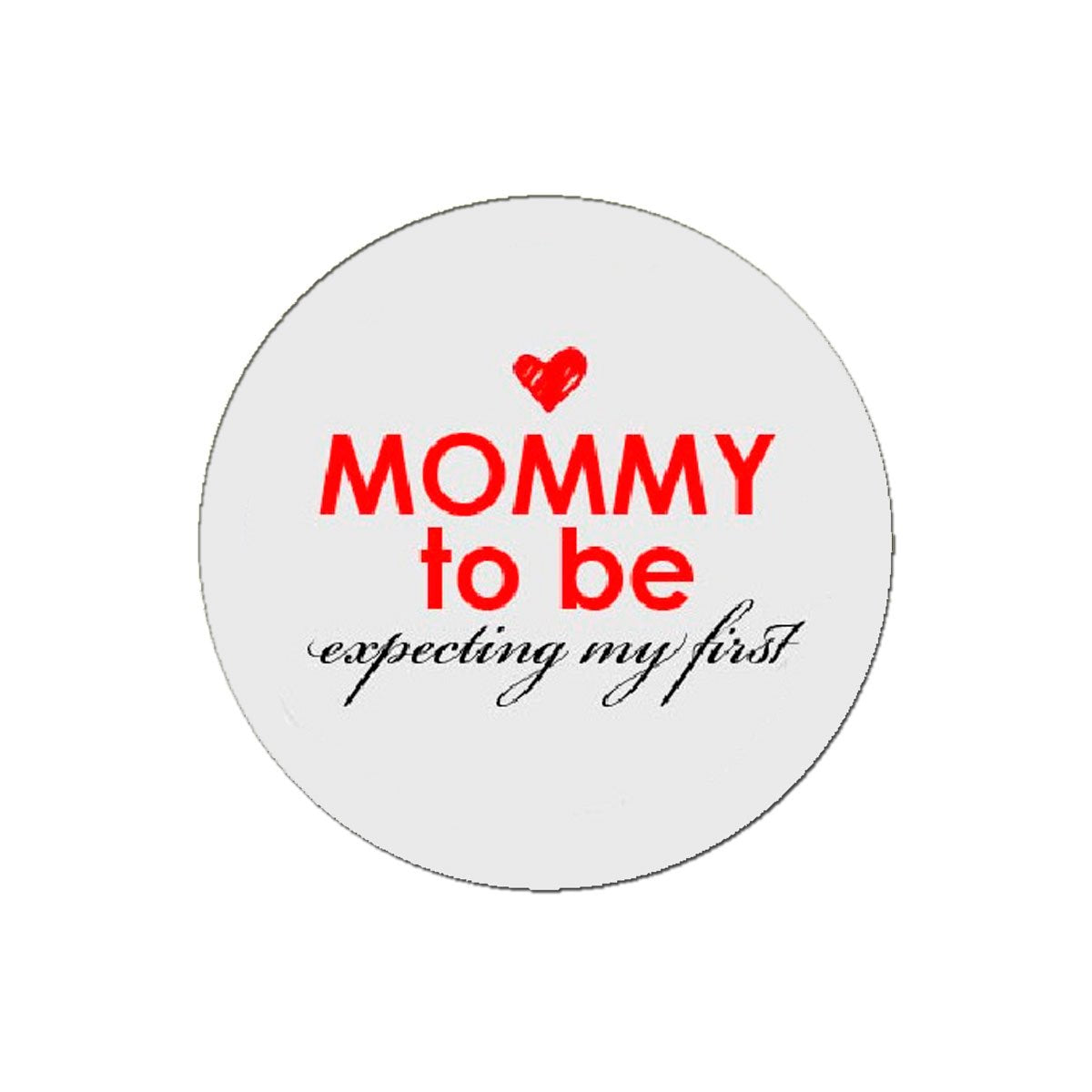 Mommy to Be Baby Shower Button Pinback Button Pin 1.25-inch Default Title
