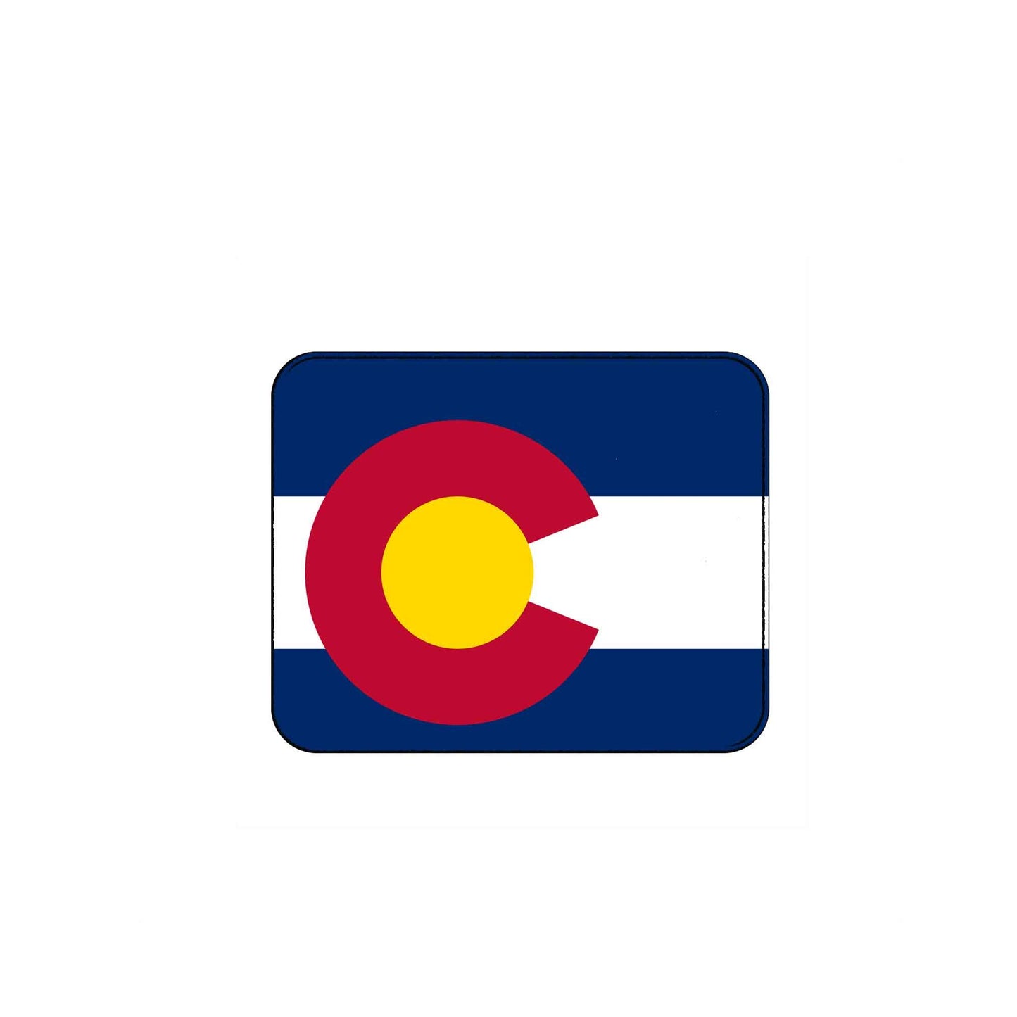 Colorado USA State Flag Computer Mouse Pad 9.7" x 8.5"