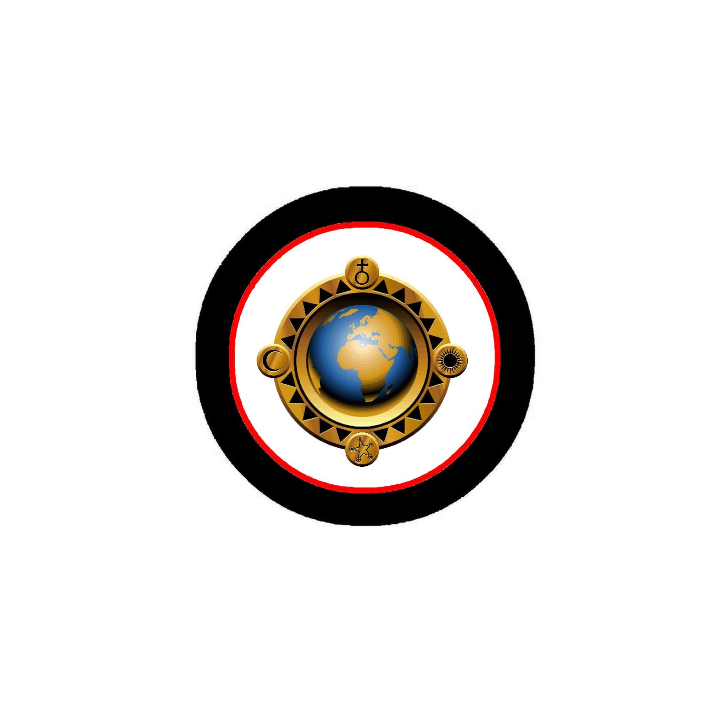 Heart Shaped Planet Earth Home Love Continent Style Pinback 2.25"