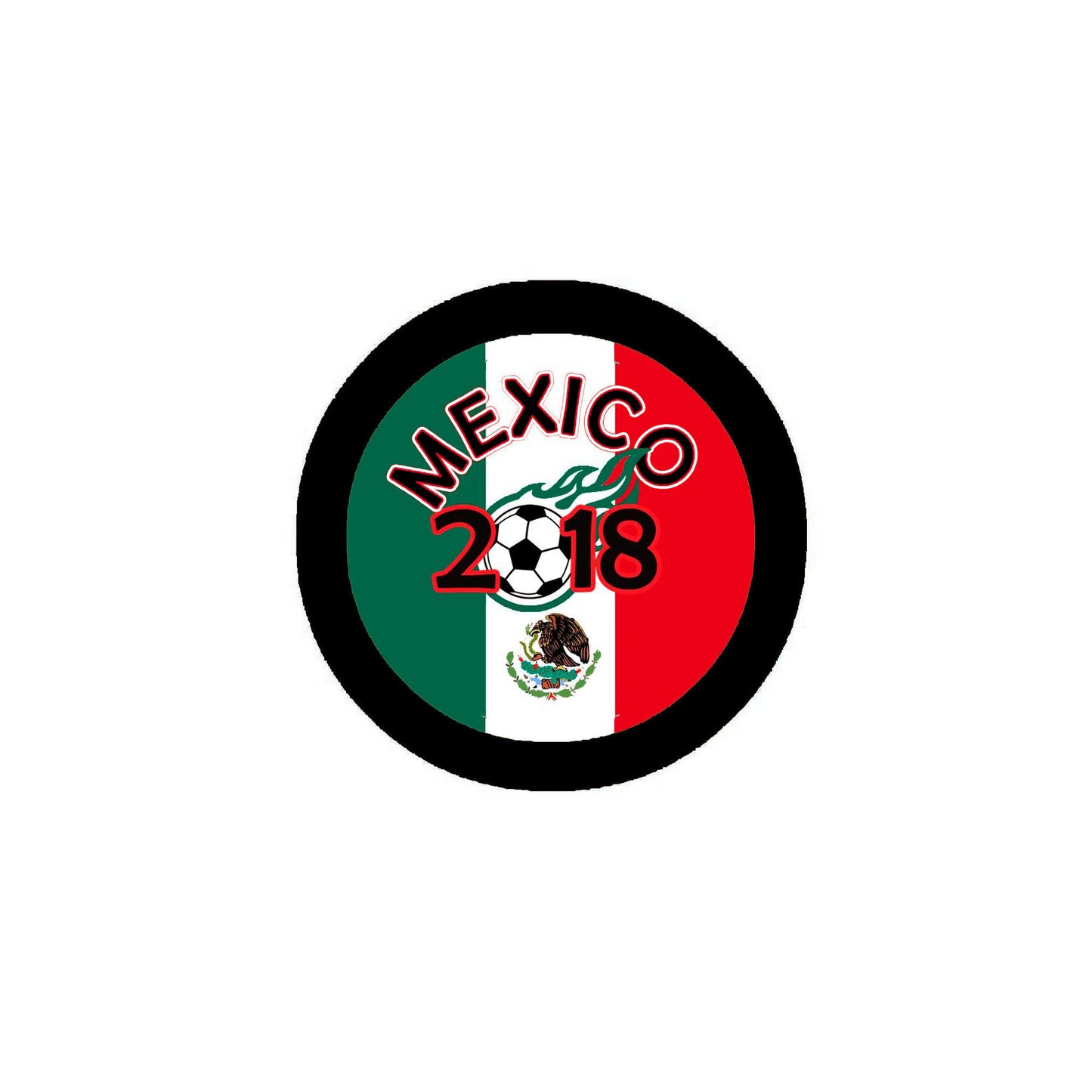 Mexico Football Soccer 2.25-inch Pinback Default Title