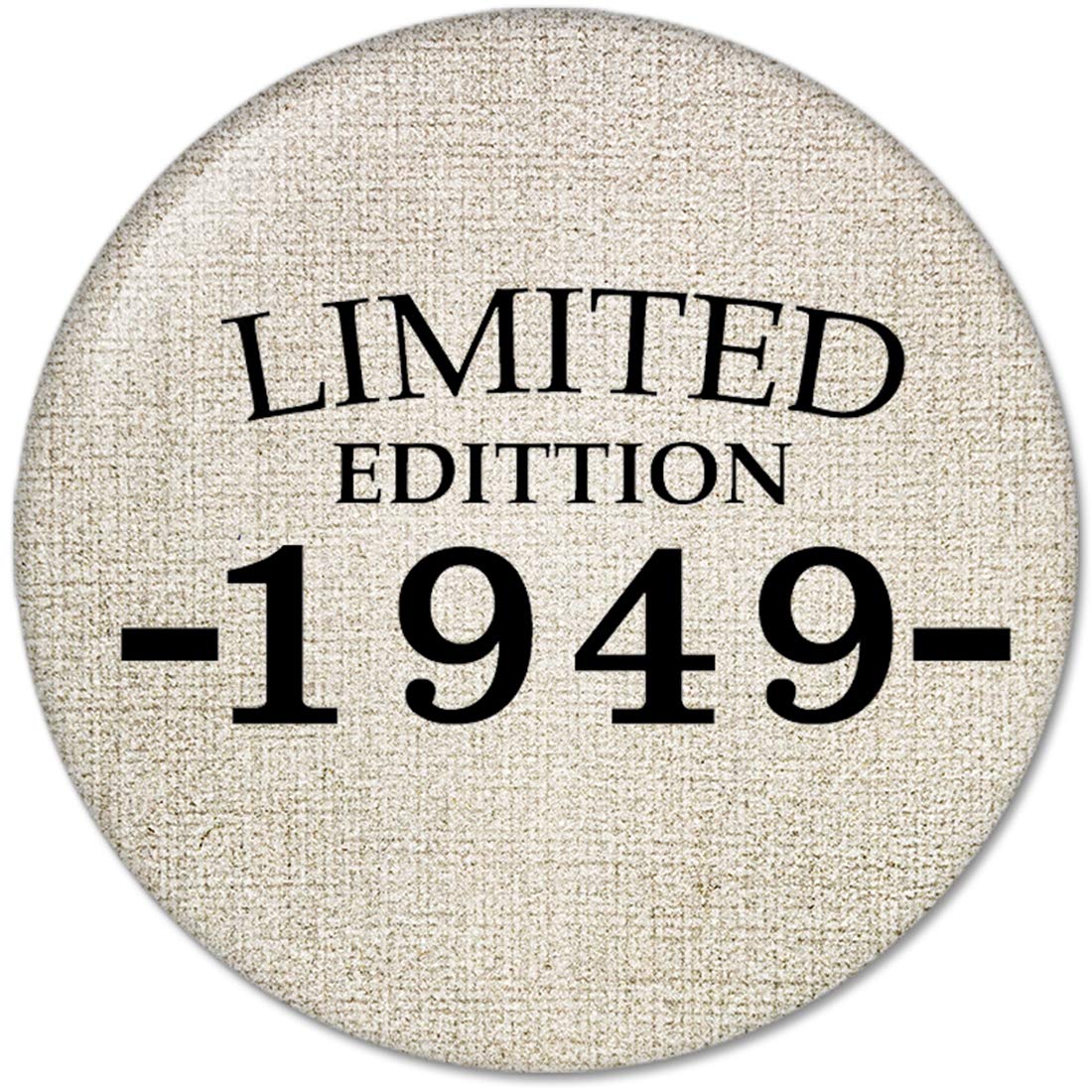 70th Birthday Gifts Made LIMITED EDITION 1949 Pinback Button Badges (58mm), NEW