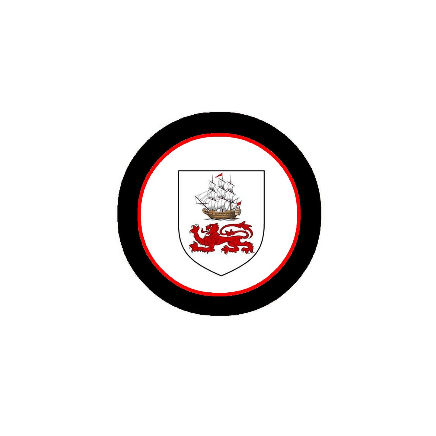 Twomey 3" Coat of Arms Fridge Round Magnet