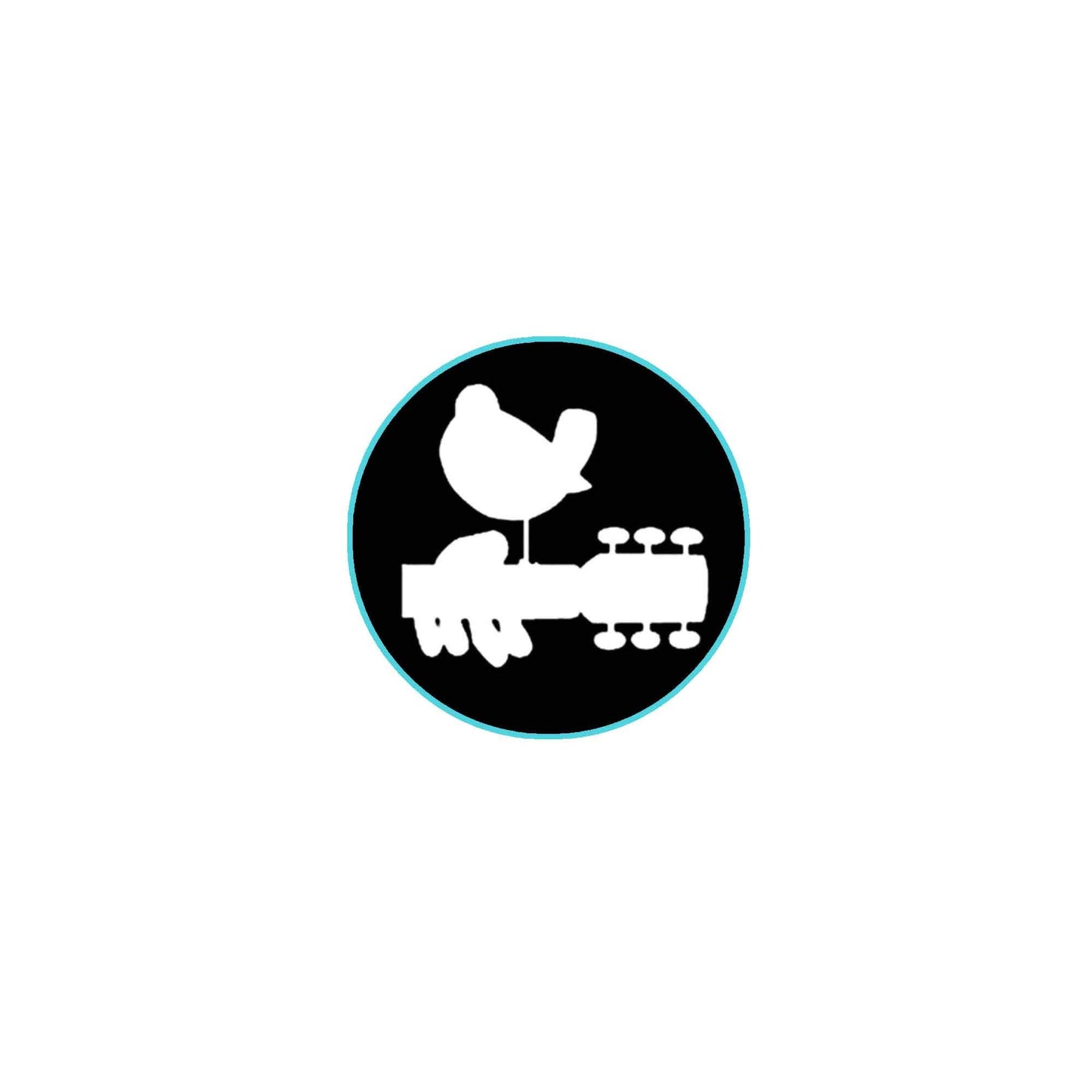 Bird Guitar BW 2.25-inch Pinback Default Title