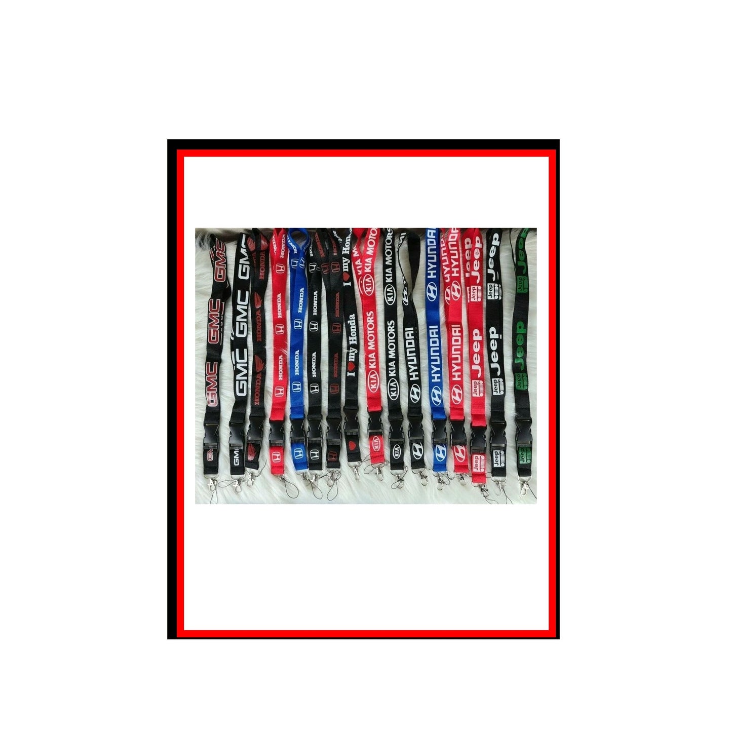 3 Pcs Lanyard Key Chain Keyring Holder Cars (choose 3) Reseller welcomed Party favors