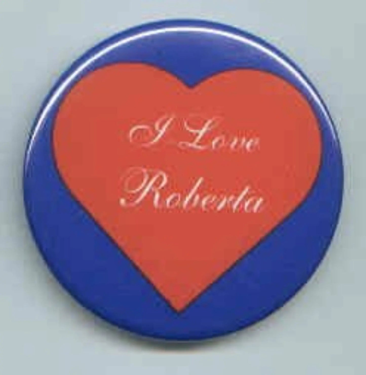 5 Pcs I Love Roberta Pinback 1.25-inch Default Title