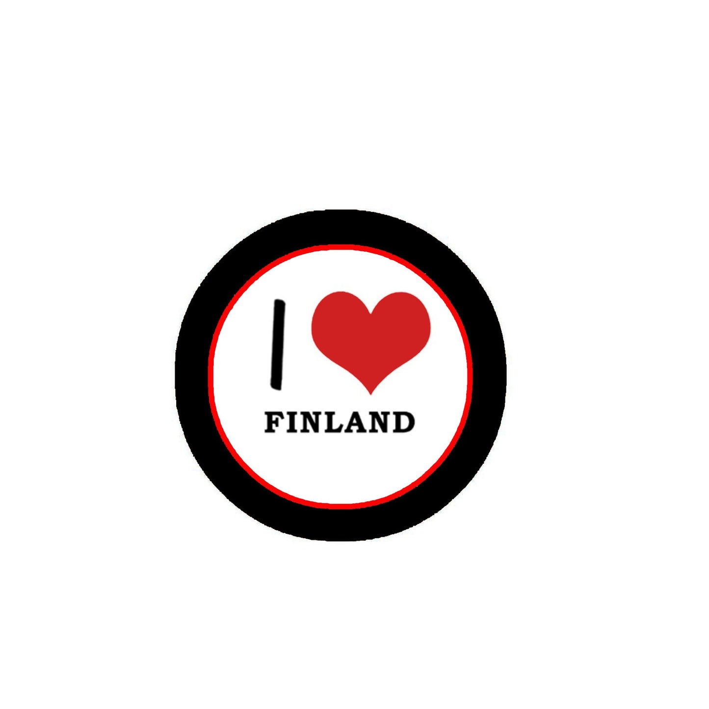 Pin "Amo Finlandia" de 1,25"