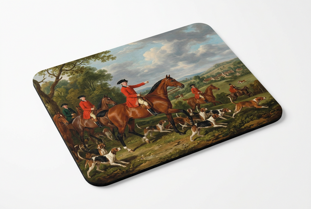 George Stubbs The Grosvenor Hunt Mousepad