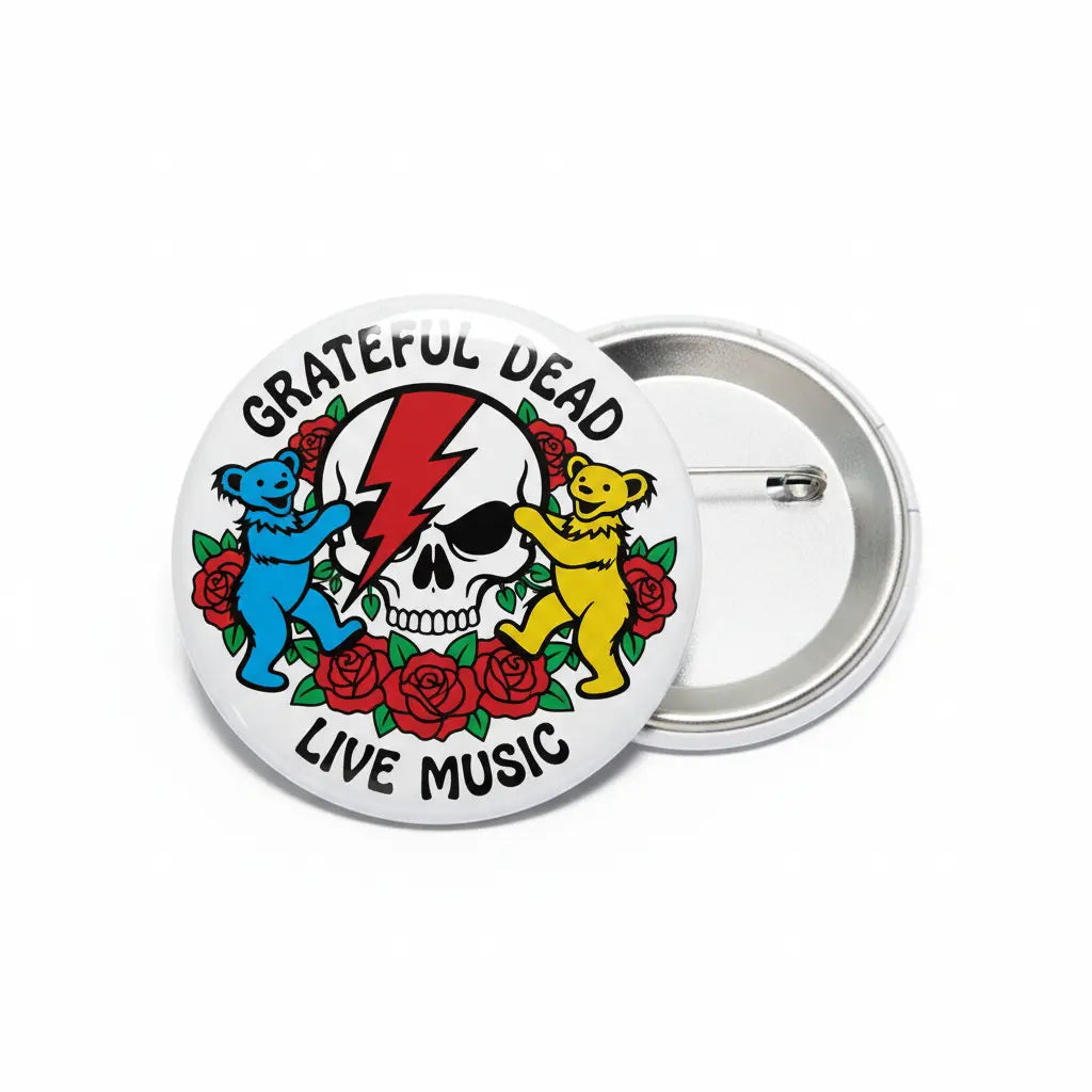 Grateful Dead Pinback 2.25-inch