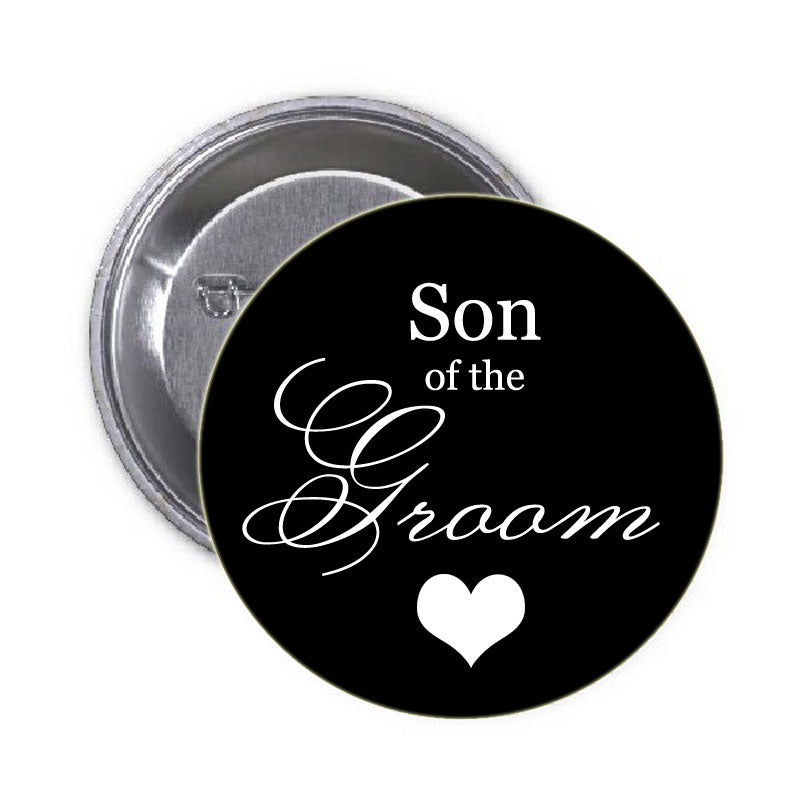 Fils du marié Pinback 1,25"