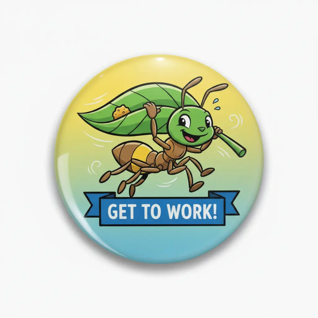 Hard Working Little Ant 2.25-inch