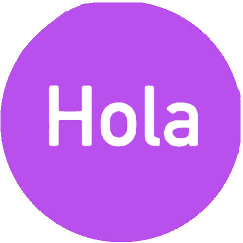 Bonjour Hola Pinback espagnol 1,25"