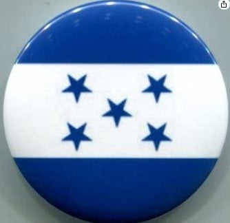 Honduras Flag Pinback 1.25"