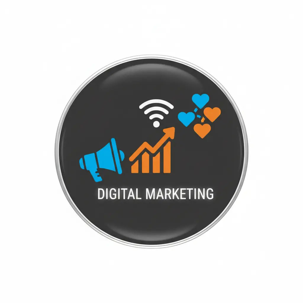 I do Digital Marketing Pinback 2.25-inch
