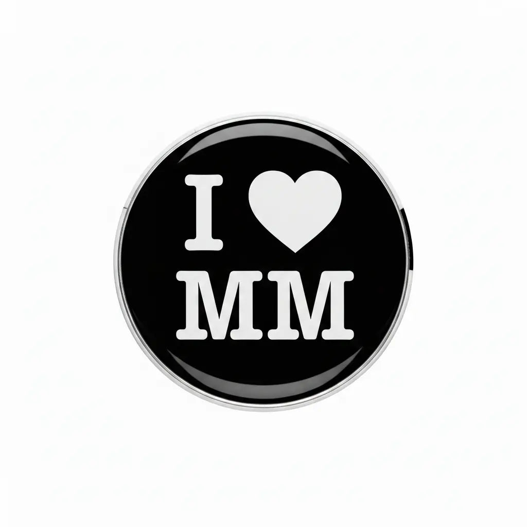 I Love MM Pinback 2.25-inch