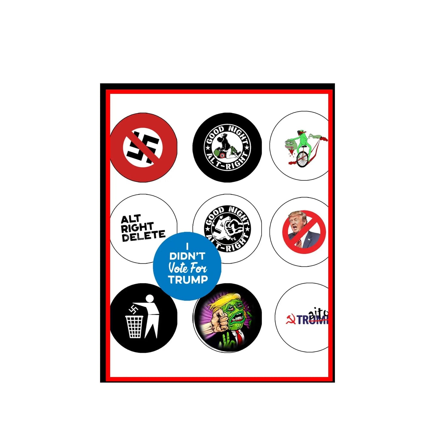 Impeach Trump Pinback Mini 1.25-inch 10 Pcs - My Pinbacks
