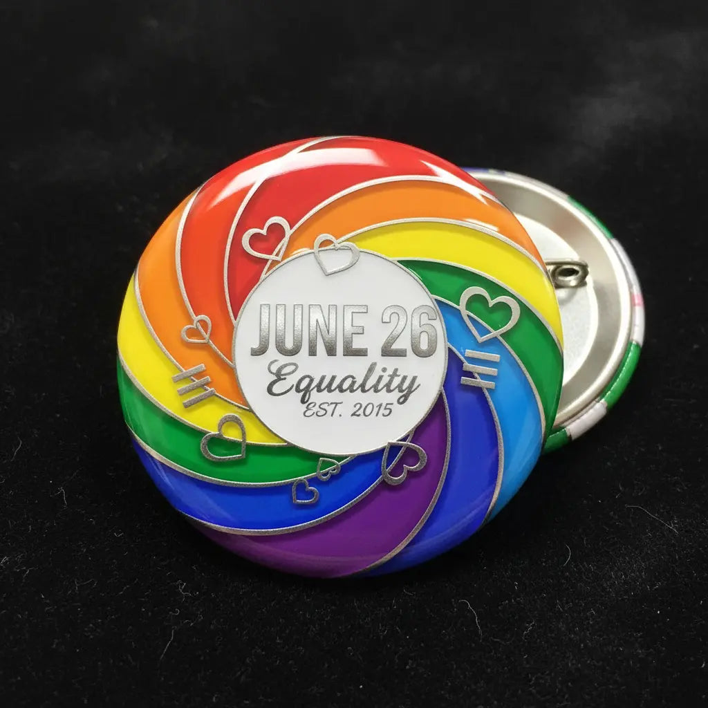 Legalization of Same-Sex Marriage (June 26) Pinback 2.25-inch