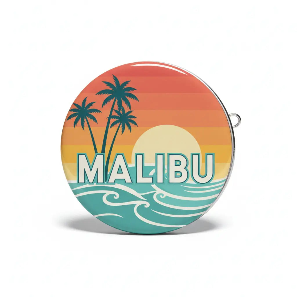 MALIBU Pinback 2.25-inch