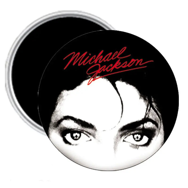 Michael Eyes Refrigerator Car Magnet 1.25-inch