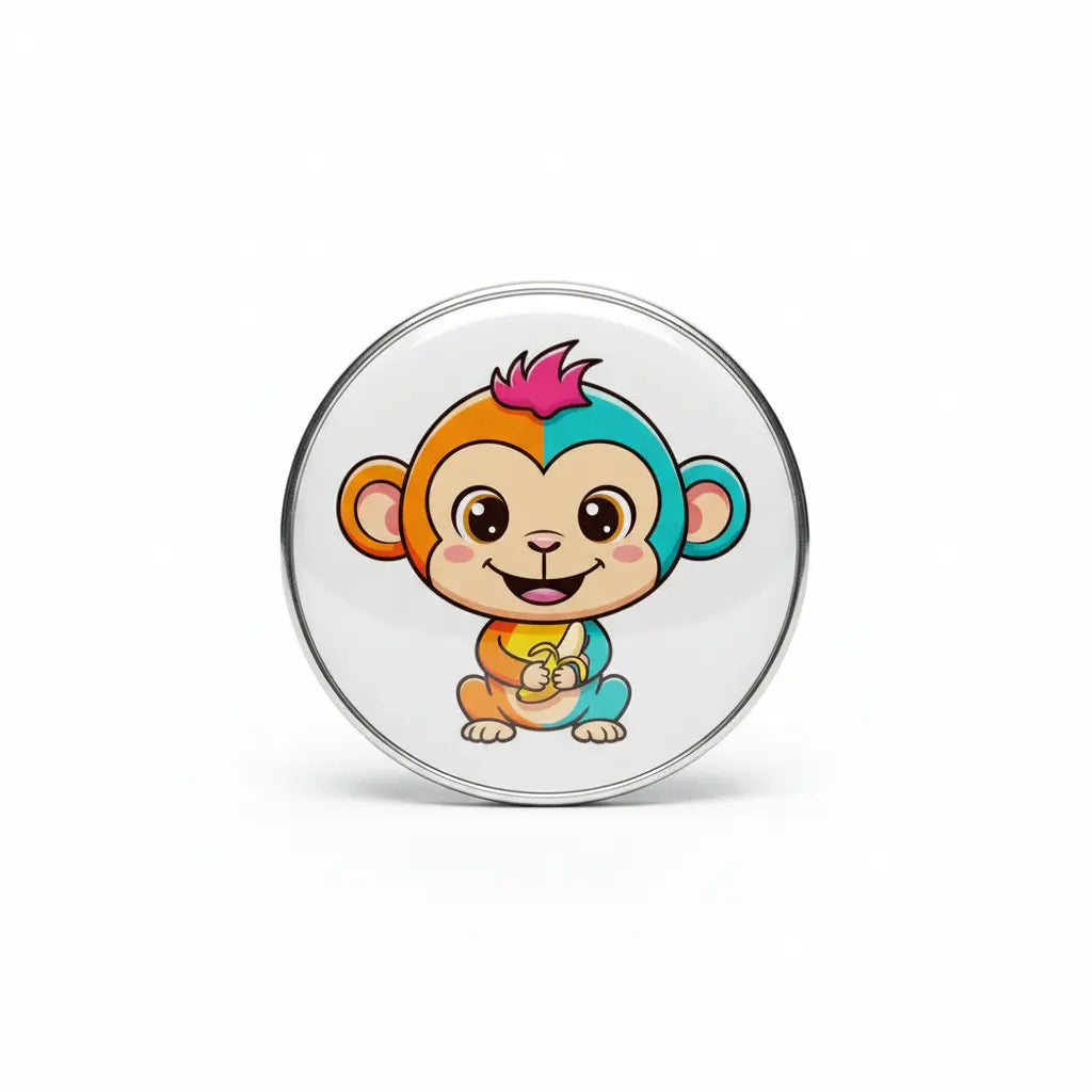 Monkey Pinback 2.25-inch