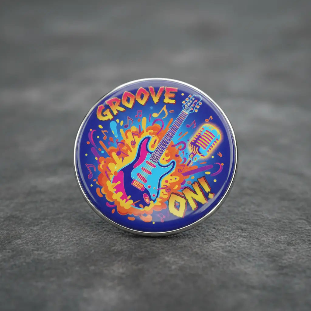 Musician Pinback 2.25-inch