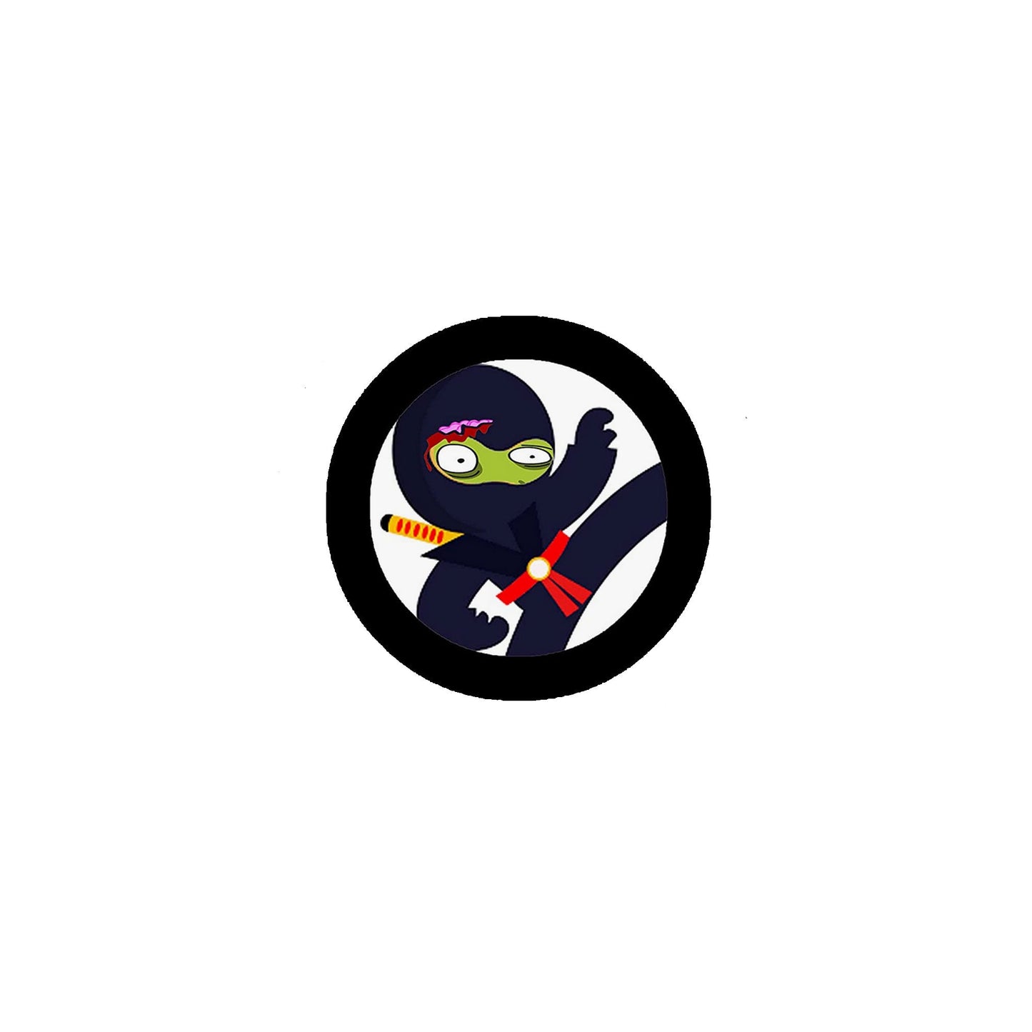 Pin de 2,25" de Ninja Halloween para cazar muertos vivientes