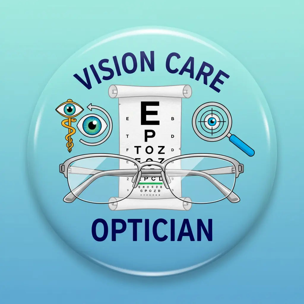 Optician Pinback 2.25-inch