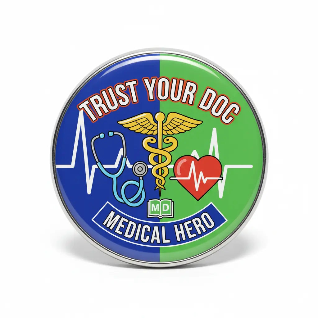 Physician Pinback 2.25-inch
