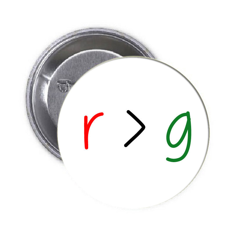 r > g Rate Return Eco1mic Growth Politics Pinback 1.25"